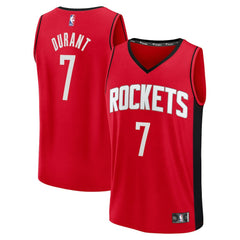Fanatics Kevin Durant Houston Rockets Fast Break Replica Player Jersey Icon Edition Red
