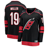 K'Andre Miller Carolina Hurricanes Fanatics Women's Home Breakaway Jersey - Black | Fanatics Clearance