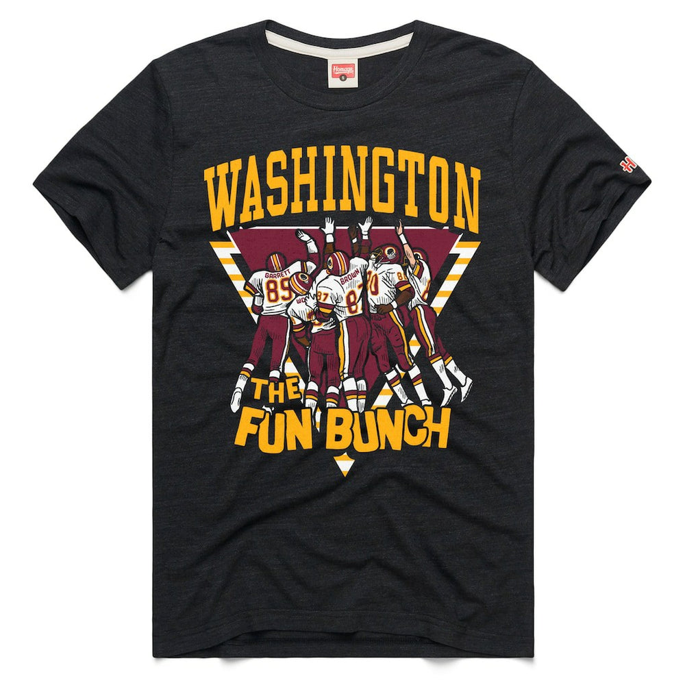 Washington Commanders Homage The Fun Bunch Tri-Blend T-Shirt - Charcoal - NFL