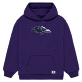 Baltimore Ravens Golf Wang Unisex Cutout Hoodie - Purple - NFL