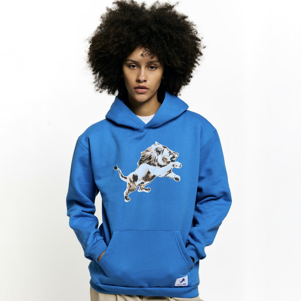 Detroit Lions Golf Wang Unisex Cutout Hoodie - Blue - NFL