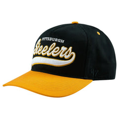 Pittsburgh Steelers Golf Wang Unisex Snapback Hat - Black/Gold - NFL