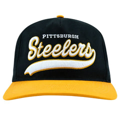 Pittsburgh Steelers Golf Wang Unisex Snapback Hat - Black/Gold - NFL