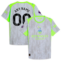 Puma - Manchester City 2025/26 Third Custom Jersey - Green/Neon Green