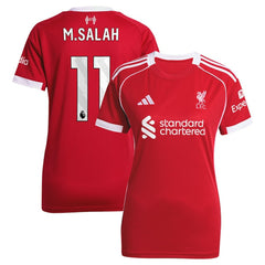 Adidas - Mohamed Salah Liverpool Women's 2025/26 Home Replica Jersey - Red