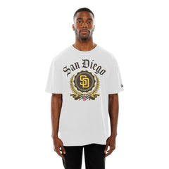 San Diego Padres New Era Fleur Domestic T-Shirt for sale