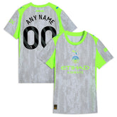 Puma - Manchester City Women's 2025/26 Third Replica Custom Jersey - Green/Neon Green