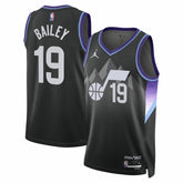 Ace Bailey Utah Jazz Jordan Brand Unisex Swingman Player Jersey Statement Edition Black