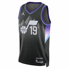 Ace Bailey Utah Jazz Jordan Brand Unisex Swingman Player Jersey Statement Edition Black