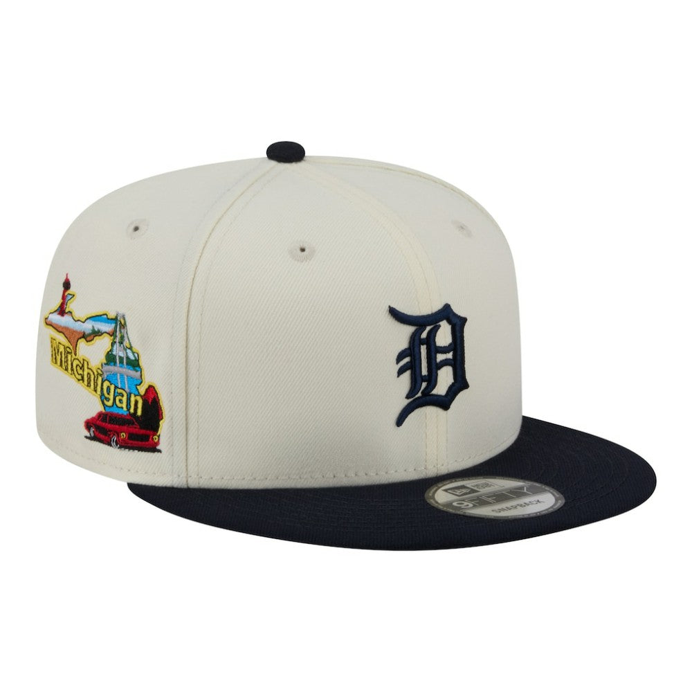 Detroit Tigers New Era Localized 9FIFTY Snapback Hat Online