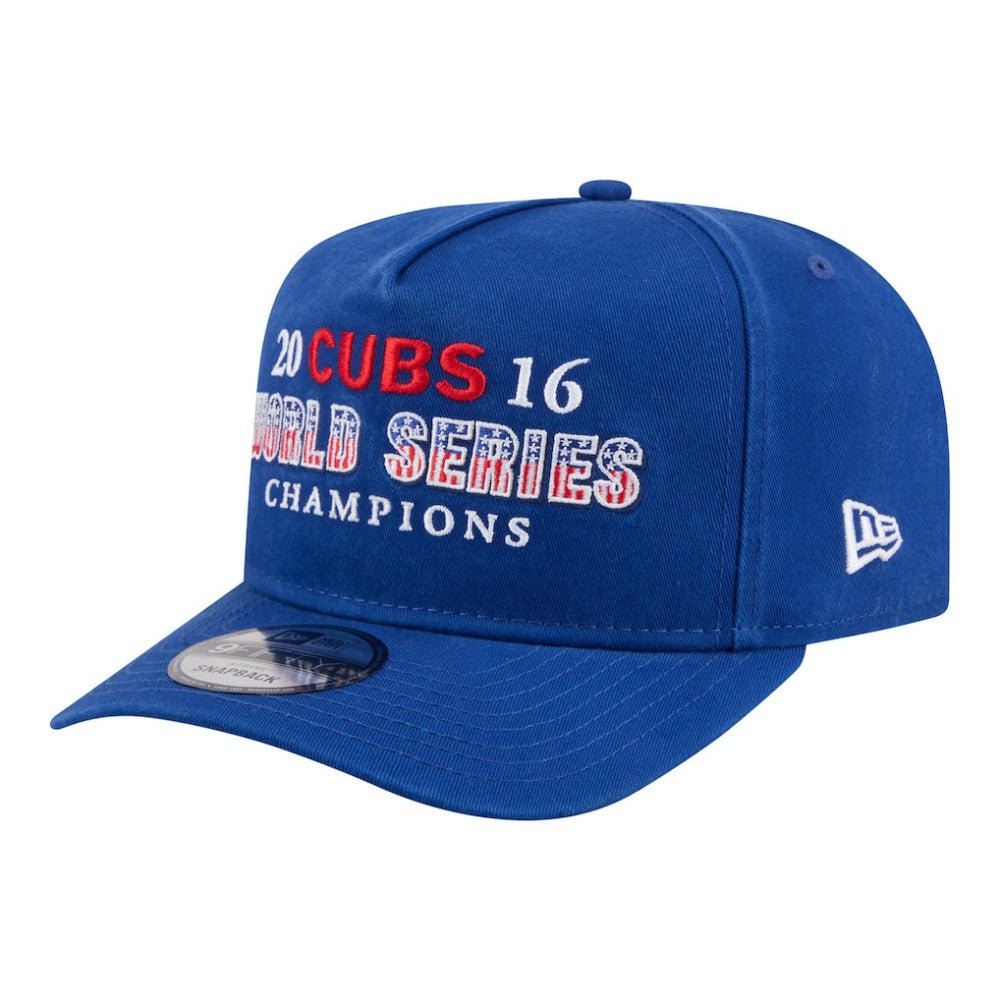 Chicago Cubs New Era 2016 World Series Champions Historic 9FIFTY A-Frame Snapback Hat Discount