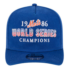 New York Mets New Era 1986 World Series Champions Throwback 9FIFTY A-Frame Snapback Hat Sale