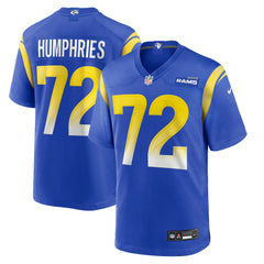 D.J. Humphries Los Angeles Rams Team Game Jersey - Royal - Nike