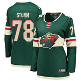 Nico Sturm Minnesota Wild Fanatics Women's Home Breakaway Jersey - Green | Fanatics Lifestyle