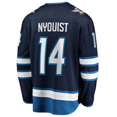 Gustav Nyquist Winnipeg Jets Fanatics Home Breakaway Jersey - Navy | Fanatics discount