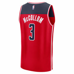 Fanatics CJ McCollum Washington Wizards Youth Fast Break Replica Player Jersey Icon Edition Red