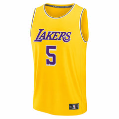 Fanatics Deandre Ayton Los Angeles Lakers Fast Break Replica Player Jersey Icon Edition Gold