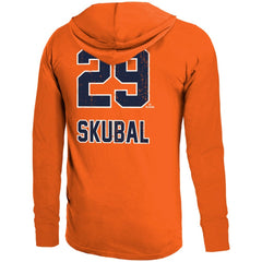 Tarik Skubal Detroit Tigers Majestic Threads Lightweight Name & Number Hoodie Near Me