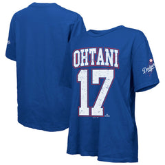 Shohei Ohtani Los Angeles Dodgers Majestic Threads Women's Oversized Name & Number T-Shirt Near Me