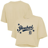 Tarik Skubal Detroit Tigers Majestic Threads Women's Boxy Crop Top Discount