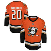 Chris Kreider Anaheim Ducks Outerstuff Youth Home Replica Jersey - Orange | NHL discount