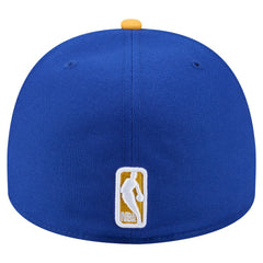 New Era Golden State Warriors Injection Cartoon Logo A-Frame 59FIFTY Fitted Hat Royal