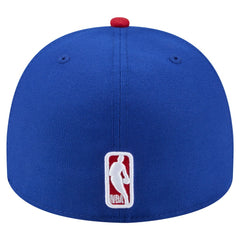 New Era Philadelphia 76ers Injection Cartoon Logo A-Frame 59FIFTY Fitted Hat Blue