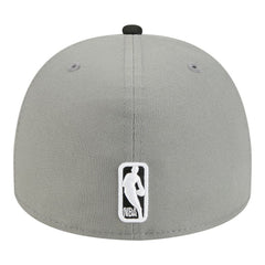 New Era Brooklyn Nets Injection Cartoon Logo A-Frame 59FIFTY Fitted Hat Gray