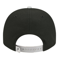 New Era San Antonio Spurs Injection Cartoon Logo A-Frame 9FIFTY Adjustable Hat Black