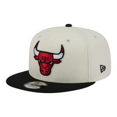 New Era Chicago Bulls Injection Localized 9FIFTY Snapback Hat Cream