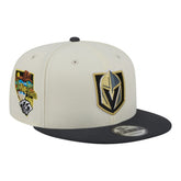 Vegas Golden Knights New Era Injection Localized Two-Tone 9FIFTY Snapback Hat - White/Charcoal | New Era online