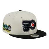 Philadelphia Flyers New Era Injection Localized Two-Tone 9FIFTY Snapback Hat - White/Black | New Era discount