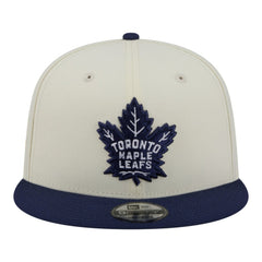 Toronto Maple Leafs New Era Injection Localized Two-Tone 9FIFTY Snapback Hat - White/Navy | New Era online