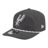 New Era San Antonio Spurs Tonal Rope 19TWENTY Adjustable Hat Graphite