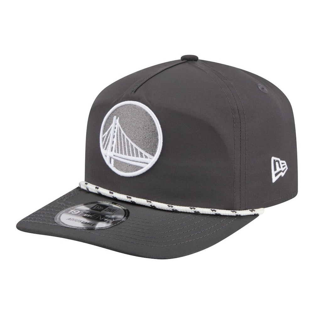 New Era Golden State Warriors Tonal Rope 19TWENTY Adjustable Hat Graphite
