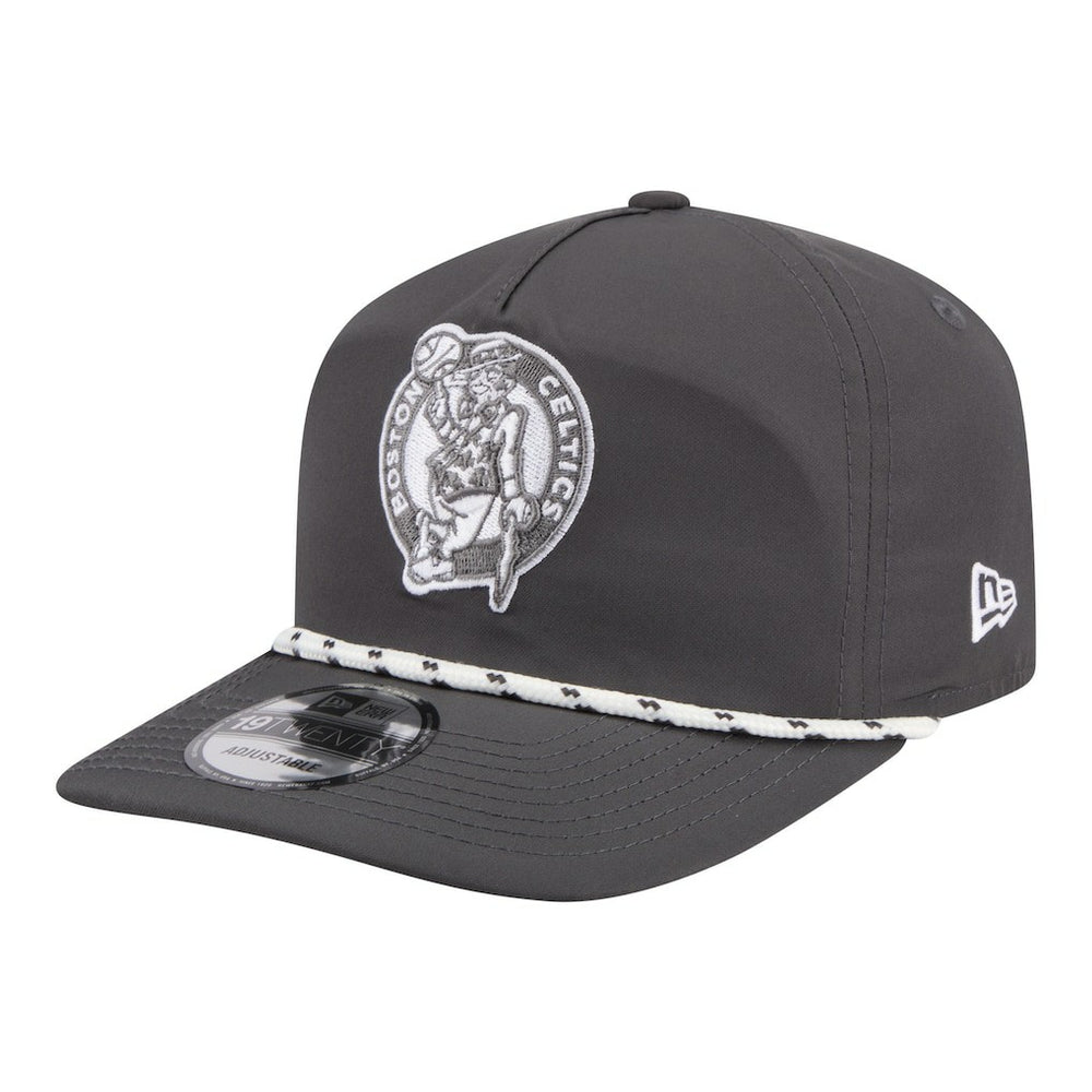 New Era Boston Celtics Tonal Rope 19TWENTY Adjustable Hat Graphite