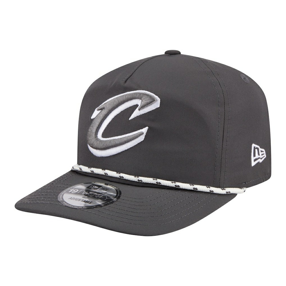 New Era Cleveland Cavaliers Tonal Rope 19TWENTY Adjustable Hat Graphite