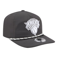 New Era New York Knicks Tonal Rope 19TWENTY Adjustable Hat Graphite