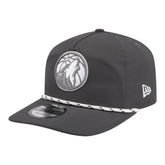 New Era Minnesota Timberwolves Tonal Rope 19TWENTY Adjustable Hat Graphite