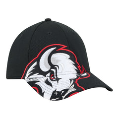 Buffalo Sabres New Era Oversized Logo M-Crown Flex 39THIRTY Hat - Black | New Era Lifestyle