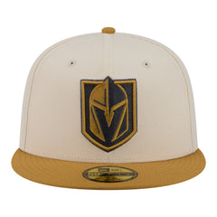 Vegas Golden Knights New Era Colorpack Two-Tone 59FIFTY Fitted Hat - Cream/Tan | New Era discount