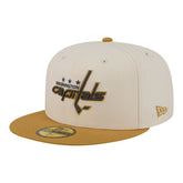 Washington Capitals New Era Colorpack Two-Tone 59FIFTY Fitted Hat - Cream/Tan | New Era sale