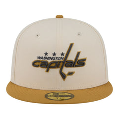 Washington Capitals New Era Colorpack Two-Tone 59FIFTY Fitted Hat - Cream/Tan | New Era sale