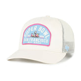 Super Bowl LX '47 Leland Adjustable Trucker Hat - Natural - 47 brand