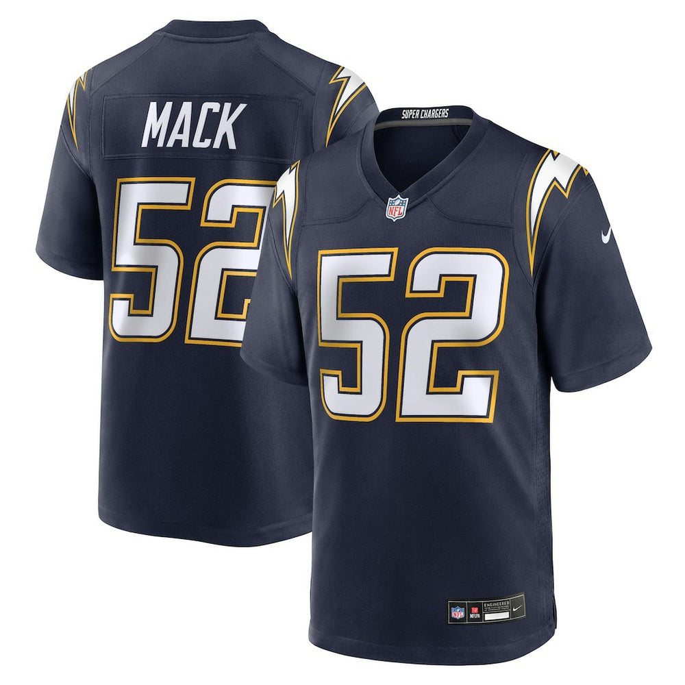Khalil Mack Los Angeles Chargers Alternate Super Chargers Game Player Jersey - Navy - Nike