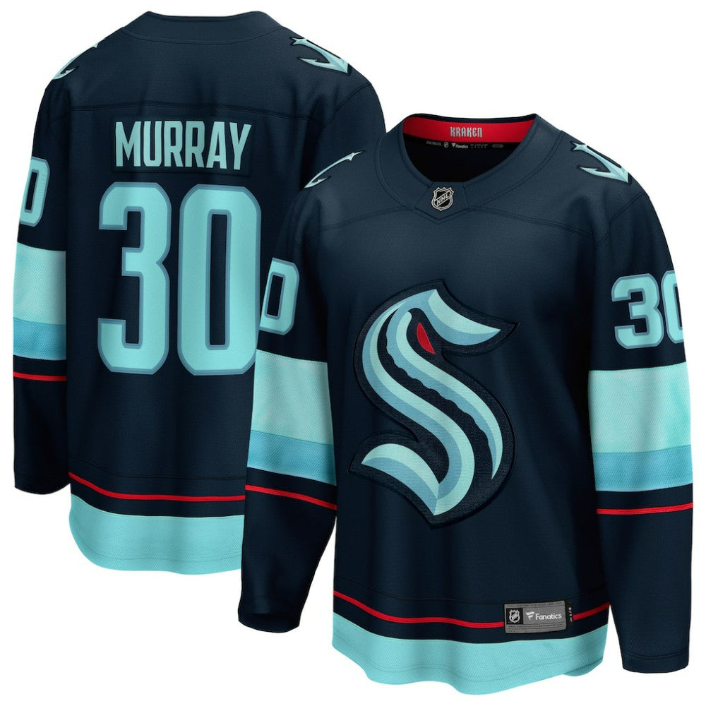 Matt Murray Seattle Kraken Fanatics Home Breakaway Jersey - Deep Sea Blue | Fanatics on sale