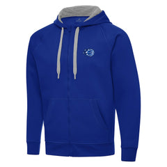 Orlando Magic Antigua New Logo Victory Full-Zip Hooded Sweatshirt Royal