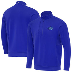 New Era Orlando Magic Antigua New Logo Generation Quarter-Zip Pullover Top Royal