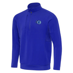 New Era Orlando Magic Antigua New Logo Generation Quarter-Zip Pullover Top Royal
