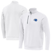 New Era Orlando Magic Antigua New Logo Generation Quarter-Zip Pullover Top White